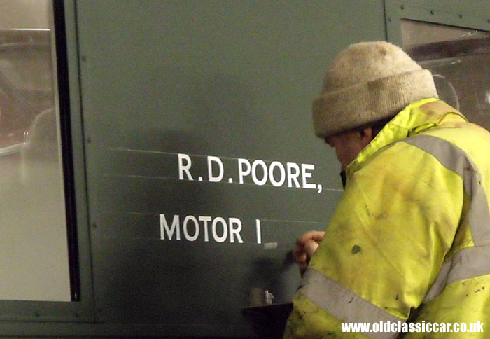 R.D. Poore Motor Racing logo